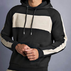 เสื้อฮู้ดผู้ชายไซส์ใหญ่รุ่นใหม่สำหรับฤดูหนาว ผ้าฝ้าย 100% ปักลาย ออกกำลังกาย แขนยาว สีพื้น สำหรับวิ่ง - Product Image 3