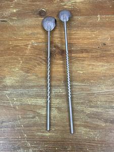 ชุดไม้คนค็อกเทลสแตนเลสอย่างดี ด้ามจับบิดเกลียว ผสมเรียบเนียน เหมาะสำหรับใช้ในบาร์ บ้าน และบาร์เทนเดอร์ - Product Image 3