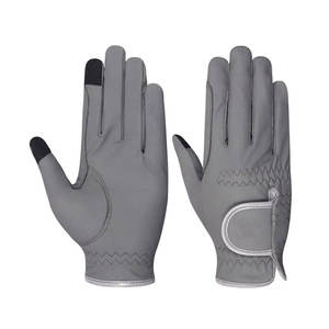 Gants d'équitation en cuir de conception nouvelle 2026, légers, professionnels, fabriqués pour l'équitation - Product Image 1