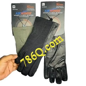 ถุงมือหนังโนเม็กซ์หน้าจอสัมผัสกันบาด, ถุงมือนักบินกันไฟกะพริบ - Product Image 1