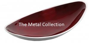 Impresionante cuenco para servir para el hogar, Hotel, restaurante, vajilla, cuenco de mesa y plato, plato para servir, cuencos para servir de Color plateado de aluminio - Product Image 5