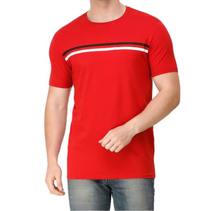 T-shirt d'été tendance pour homme, design personnalisé 2026, panneaux en tissu à séchage rapide, prix abordable - Product Image 2