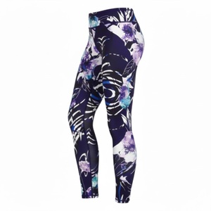 Leggings de yoga à imprimé floral pour femmes |   Pantalons de sport à taille haute extensibles en gros - Product Image 2