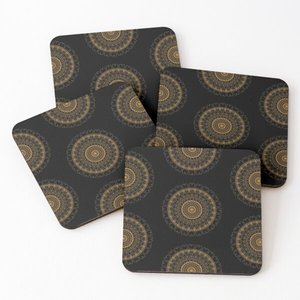 Eco Friendly Wooden and <b>Enamel</b> Print coaster for Home Customized Design Kitchen Wooden coaster for Wholesale square Shape - Product Image 5