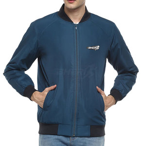 Chaqueta Bomber Formal para Hombre, Diseño Moderno, 100% Poliéster, Cuello Alto, Logotipo Frontal, Impermeable, Secado Rápido, Transpirable, Venta al Por Mayor - Product Image 4