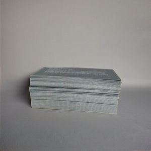 Роскошные Пользовательские бумажные визитные карточки, толстая, Высококачественная цветная печать и печать логотипов - Product Image 5