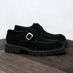 Chaussures de bureau en cuir véritable pour hommes avec semelle extérieure résistante à l'usure et semelle intérieure respirante, chaussures formelles - Product Image 1