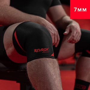 Rodilleras de Neopreno de Compresión de Alta Calidad de 7mm para Levantamiento de Pesas, Soporte para Rodillas en Sentadillas de Gimnasio, Prevención de Lesiones, Powerlifting - Product Image 4