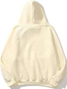 80% poliéster, 20% rayón mujeres señoras de gran tamaño Sudadera con capucha sudaderas con logotipo de la marca del cliente sudaderas con capucha algodón invierno - Product Image 3