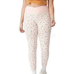 Mallas de mujer de cintura alta con tela elástica y diseño ajustado para yoga, fitness y uso diario, mallas de mujer - Product Image 3