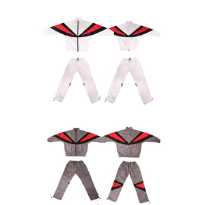 Ensemble de survêtement durable pour homme avec veste et pantalon pour l'entraînement sportif, la course et le fitness, vêtements de sport décontractés - Product Image 5