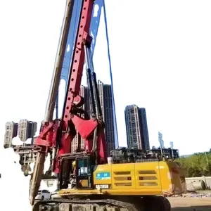 China Hard Soil and Rock Rotary Drilling Rig Sr285 with Interlocking Kelly