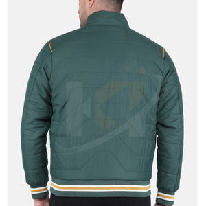 Cómoda chaqueta acolchada para hombre para venta en línea Venta caliente chaqueta acolchada de invierno cálida de calidad superior - Product Image 3