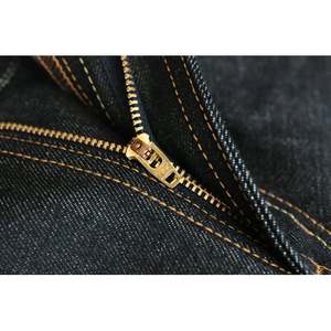 กางเกงยีนส์ผู้ชายสีคราม sanforized selvedge กางเกงยีนส์พอดีตัวปกติกางเกงตรงกางเกงยีนส์สไตล์ลำลองยอดนิยมสำหรับฤดูหนาว - Product Image 4