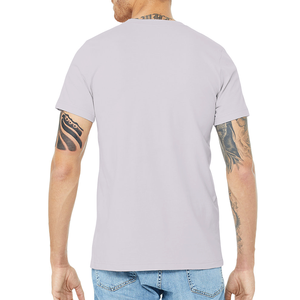 Camiseta de cuello redondo de algodón 100% para hombre, camiseta transpirable con logotipo de marca personalizado al por mayor - Product Image 3