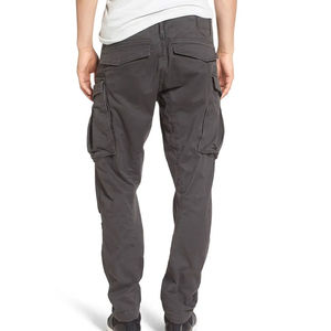 Pantalones con etiqueta personalizada para hombre, envío directo, ropa de calle para hombre, pantalones con dos bolsillos, pantalones cargo transpirables con logotipo y diseño personalizados - Product Image 2