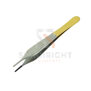 Pinces à tissus brunes 12 cm, manuelles, en acier inoxydable de qualité chirurgicale, instruments chirurgicaux dentaires par Surgiright Instruments - Product Image 6