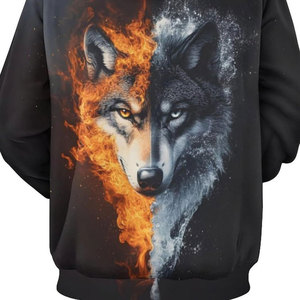 Sudaderas con Capucha Sublimadas Personalizadas para Hombre, Invierno 2025, Color Personalizado, Impresión de Logotipo, Transpirables, de Secado Rápido, Casuales - Product Image 4