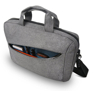2021 Custom Business Premium Leather and Polyester Messenger Bag Luxury Crossbody <b>Briefcase</b> with Canvas Laptop Covers - Product Image 3