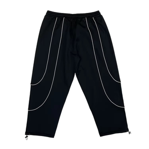 Ensemble de survêtement léger pour homme, 2 pièces, polyester et coton, respirant, vêtements de sport d'automne, jogging, tenue de sport décontractée - Product Image 5