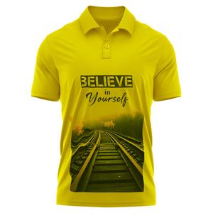 Polo bordado personalizado para hombre, camiseta Polo de tela de alto rendimiento, ideal para eventos, ropa de trabajo y ropa de equipo - Product Image 6