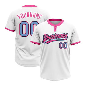 เสื้อซอฟต์บอลสำหรับผู้ใหญ่เสื้อซอฟต์บอลผ้าโพลีเอสเตอร์100% เสื้อเจอร์ซีย์ออกแบบทีมได้ตามต้องการ - Product Image 6