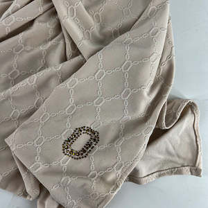 Wedding Bridal Muslim Polyester <b>Jersey</b> Rhinestone Solid Pattern Multifunction Tudung Bawal Sequined Shawls <b>Hijab</b> Scarf for - Product Image 5