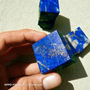 Cubo de lapislázuli curativo natural Calidad superior Piedra Natural calidad de lapislázuli producto al por mayor para curar Reiki y - Product Image 6