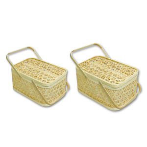 Vente chaude Exportation du Vietnam Paniers cadeaux en bambou magnifiquement conçus pour la nourriture, le spa et plus encore - Product Image 1