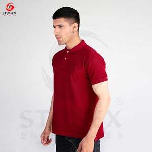 Wholesale Custom Men's for Polo <b>Tshirt</b> High Quality Full Colorful Short Sleeve Knitted Fabric Long Length for Polo Shirt - Product Image 2