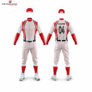 Ensemble d'uniformes de baseball confortables de haute qualité Vêtements d'équipe neufs personnalisés avec fonction respirante grande taille - Product Image 1