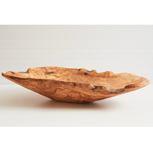 Bols de service en bois faits à la main fabriqués avec des matériaux de qualité supérieure adaptés aux paramètres de table à dîner élégants Bol à fruits en bois - Product Image 3