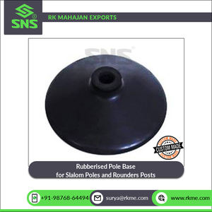 Exportateur de quantité en vrac de base de poteau caoutchouté de qualité supérieure pour les poteaux de slalom d'agilité de vitesse et les poteaux de rounders - Product Image 2