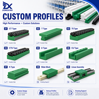 Profils de convoyeur extrudés sur mesure, directement de l'usine, pour le support de chaînes et les systèmes de glissement, rail de guidage en UHMWPE