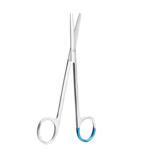 Juego de Tijeras Quirúrgicas con Mango Azul, Hoja de Acero Inoxidable Afilada, Certificación CE, 1 Año de Garantía para Hospital - Product Image 2