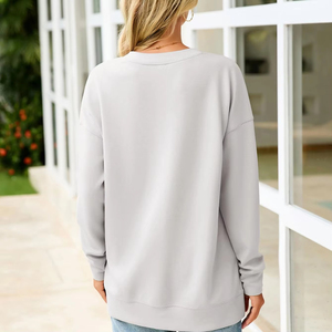 Jersey de mujer Sudadera con capucha informal Manga larga Invierno Cálido Top Carta Personalizable Moda Streetwear Ropa deportiva para - Product Image 2