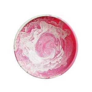 Bol et plat de service en résine écologique poli à la main, dernier modèle, compatible lave-vaisselle, avec couleur personnalisée pour les fêtes - Product Image 6