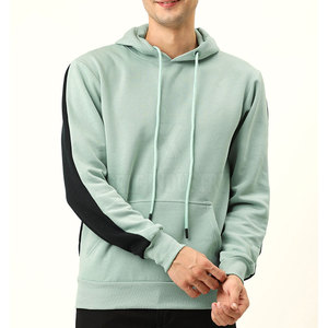 Sudaderas con capucha informales de invierno para hombre, ropa de moda ajustada de Color sólido, 100% de algodón de alta calidad - Product Image 1