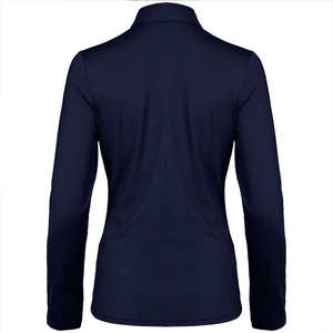 Chemise polo pour femmes, col polo en V, séchage rapide, respirante, manches courtes, décontractée, golf, sport, bureau, chemise polo pour femmes d'affaires - Product Image 6