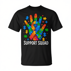 T-Shirt Promozionale per la Consapevolezza sull'Autismo con Caratteristiche Principali - Product Image 2