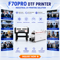 Impresora DTF de 60 cm para Telas Oscuras, Impresión con Tinta Blanca de Alta Opacidad en Camisetas y Sudaderas Negras, Máquina de Película Vibrante I3200