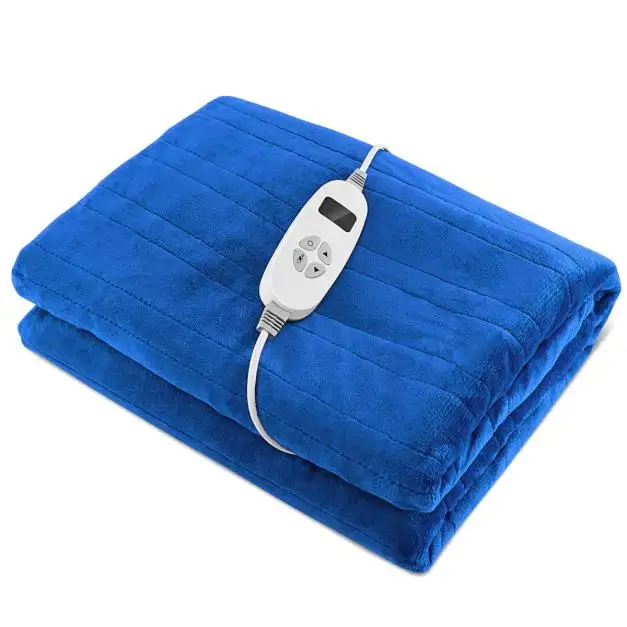 Venda quente Lavável Quente Elétrica Cobertor Aquecido Wearable Soft Plush Lance Lavável Cobertor Aquecido