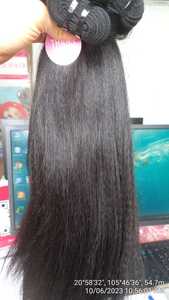 Top 5 des meilleures extensions de cheveux de trame plate vierge de qualité sans traitement chimique Style de vague naturelle Dread Lock Extension Cheveux humains - Product Image 5