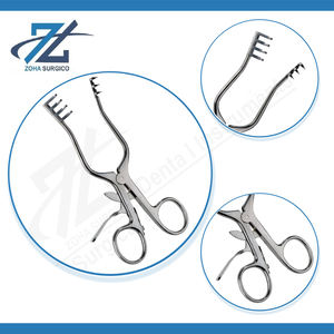 Retractor Weitlander Manual de 3-4 Dientes, 135 mm de Largo, Afilado, 2-3 Dientes, Instrumentos Quirúrgicos de Acero Inoxidable, Certificado CE, Alta Calidad - Product Image 4