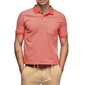 Polos de algodón suave para hombre, ropa informal transpirable de manga corta, suministro directo de fábrica OEM, bordado personalizado, pedido a granel - Product Image 1