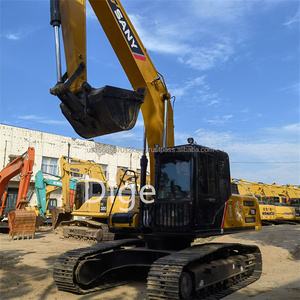 Excavatrice sur chenilles hydraulique d'occasion Sany SY215C 21,5 tonnes d'origine japonaise en excellent état Moteur Isuzu Machine moyenne - Product Image 5