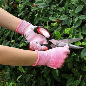 Guantes de trabajo de seguridad para jardinería antideslizantes recubiertos de látex arrugado con logotipo personalizado, guantes de seguridad para construcción - Product Image 5