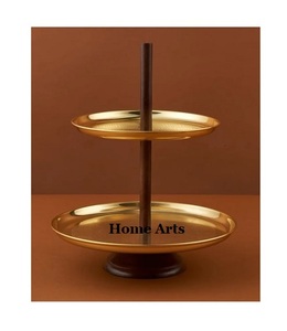 Soporte de pastel de dulces de hierro y acero inoxidable Forma redonda Tamaño personalizado Chocolates Soporte de fechas a bajo precio - Product Image 6