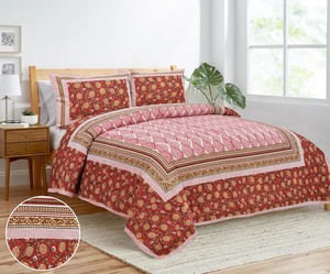 Sábanas de cama hechas a medida florales disponibles en tamaños King y Queen, ideales para reventa en tiendas para el hogar, estampado de algodón tejido 40 - Product Image 6