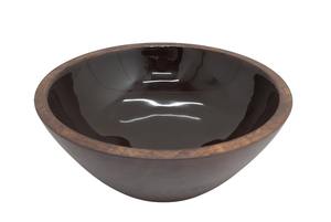 Bol autocollant en émail bols à mélanger faits à la main bols à dessert en bois de bambou de différentes tailles pour grossiste - Product Image 4